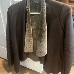 Vince Leather / Shearling jacket